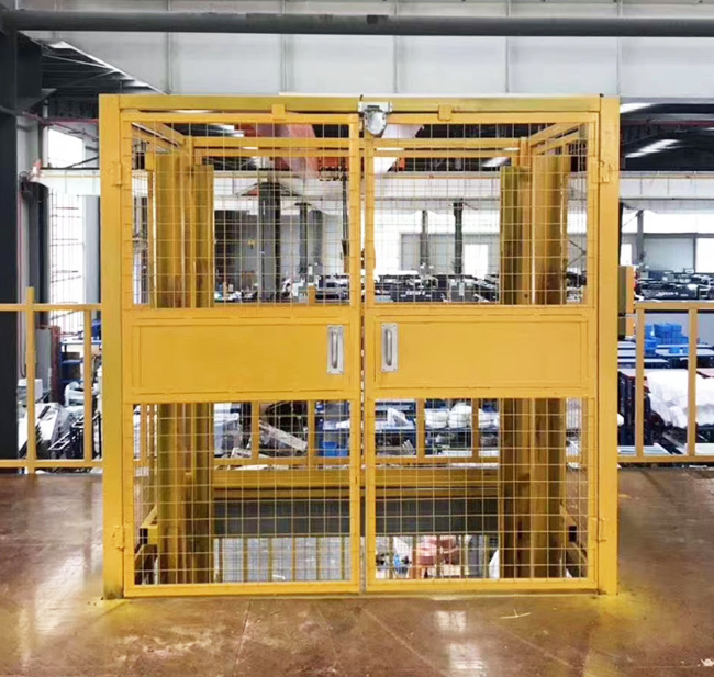 潮州智能导轨式升降机亮相